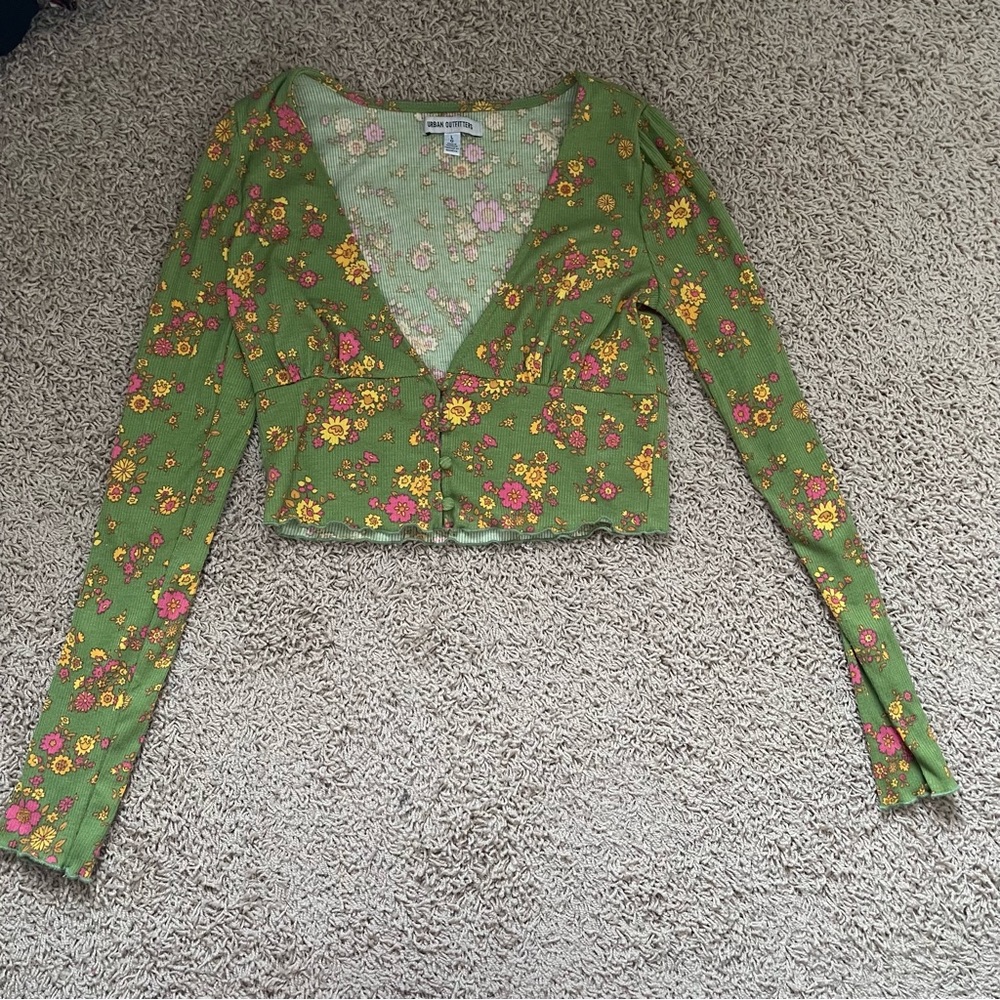 Urban Outfitters Floral Shirt